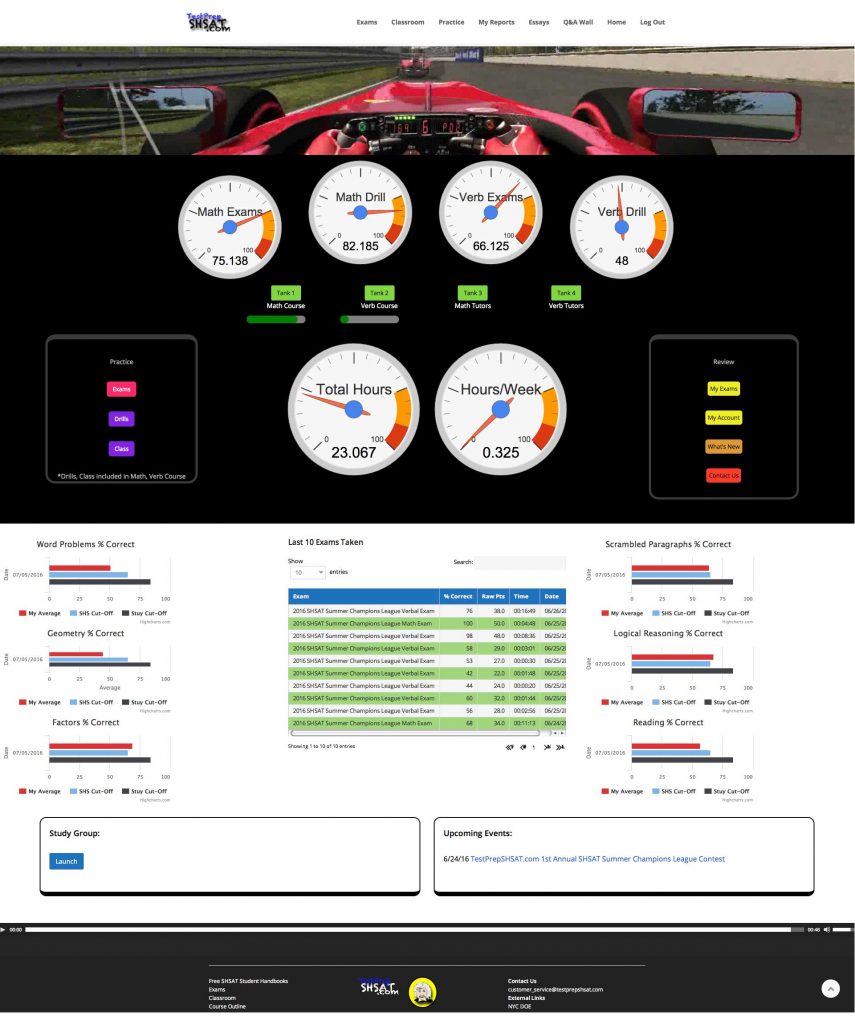 Student-Dashboard-Ad – SAT, SHSAT & BCA Test Prep